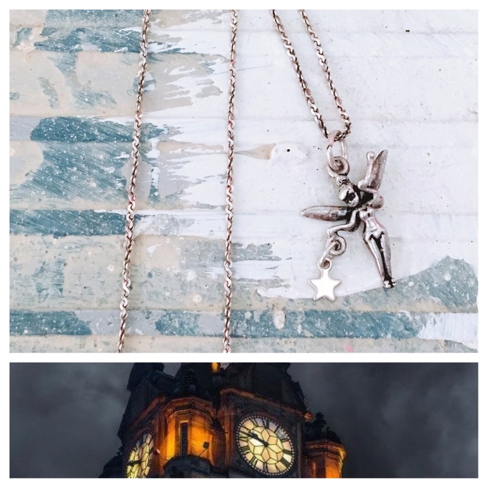 Vintage Tinkerbell Necklace